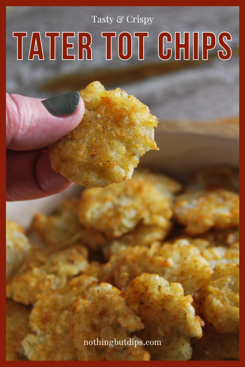 crispy tater tot chips