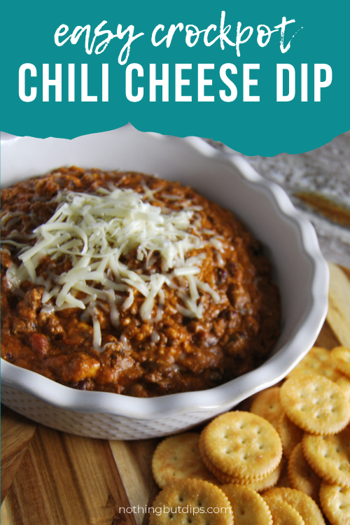 easy crockpot chili cheese dip 