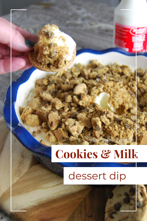 Easy Cookies and Milk Dip Dessert